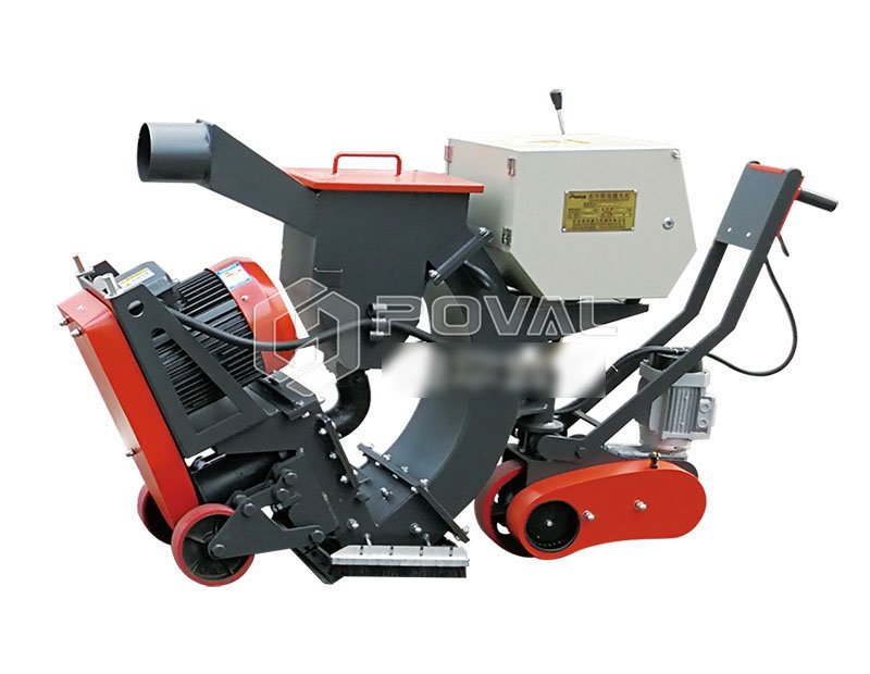 移動式路面拋丸清理機