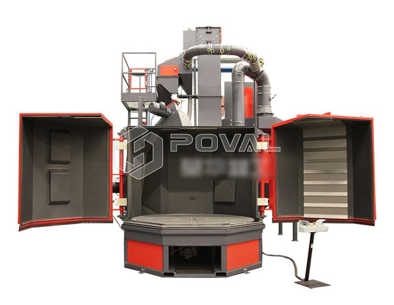 轉(zhuǎn)臺式強化、拋丸清理機