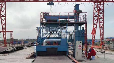 輥道通過(guò)式鋼板拋丸機(jī)用在哪些行業(yè)？