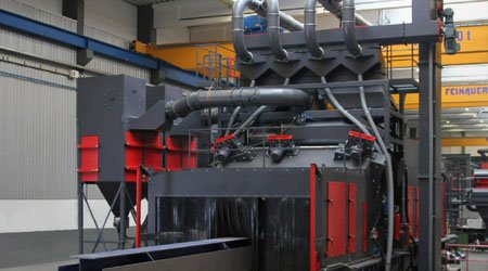 工型鋼使用什么拋丸機(jī)？清理效果怎么樣？