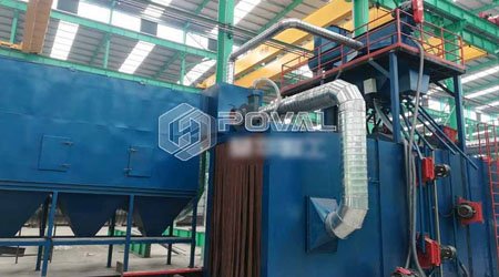 塔吊使用什么拋丸機(jī)清理？還可以清理什么工件？