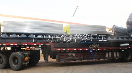 發(fā)往濰坊全自動(dòng)機(jī)械輸送回收式噴砂房/噴丸房裝車(chē)發(fā)貨現(xiàn)場(chǎng)