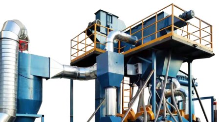 QWD系列網(wǎng)帶式拋丸清理機